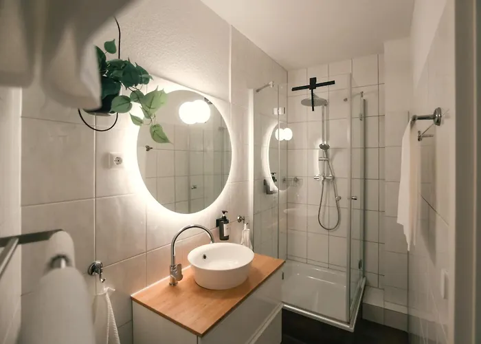 Domblick 2 I Balkon I Parkplatz I Naehe Veltins-arena Gelsenkirchen