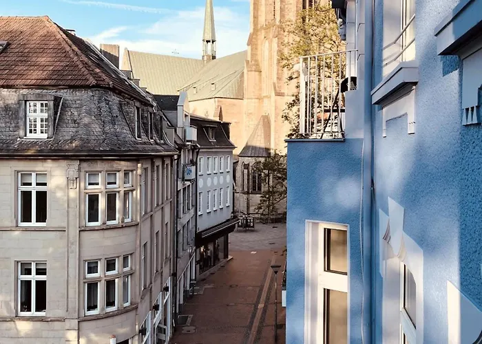 Domblick 2 I Balkon I Parkplatz I Naehe Veltins-arena 아파트