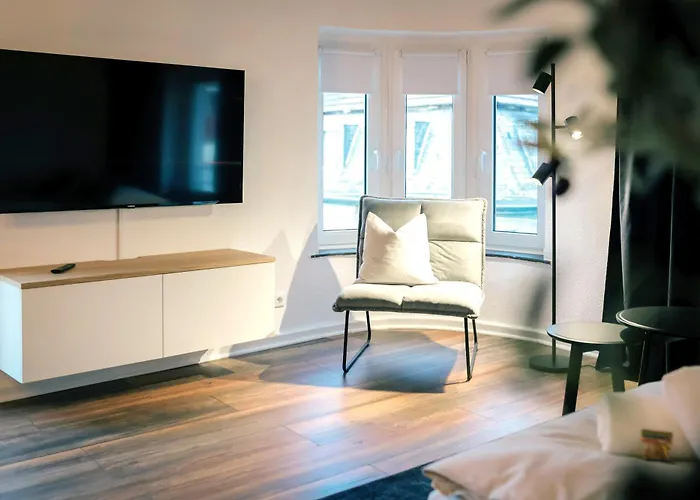 Domblick 2 I Balkon I Parkplatz I Naehe Veltins-arena 아파트 겔젠키르헨